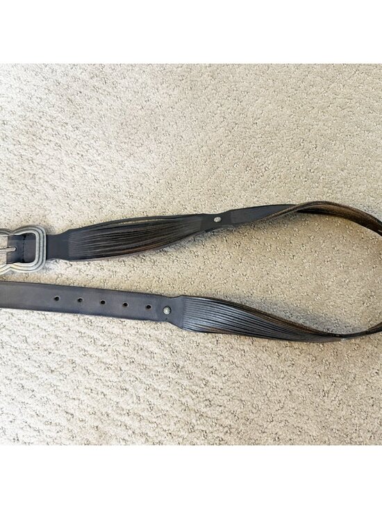 FP Free People Paxon Waist Belt S/M Black main image 8